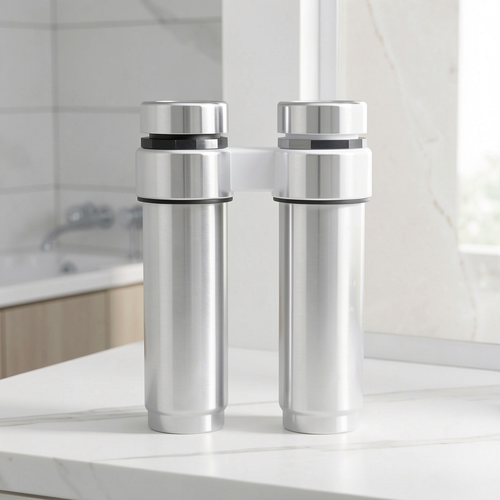 ClearFlow Activated Carbon Shower Filter System alternate angle product photo