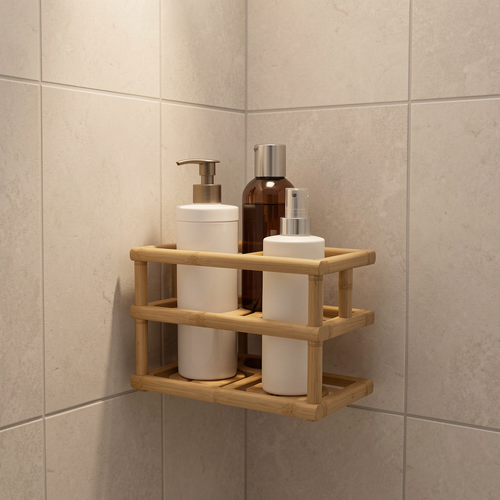 BambooLift FSC Bamboo Shower Caddy Organizer product photo