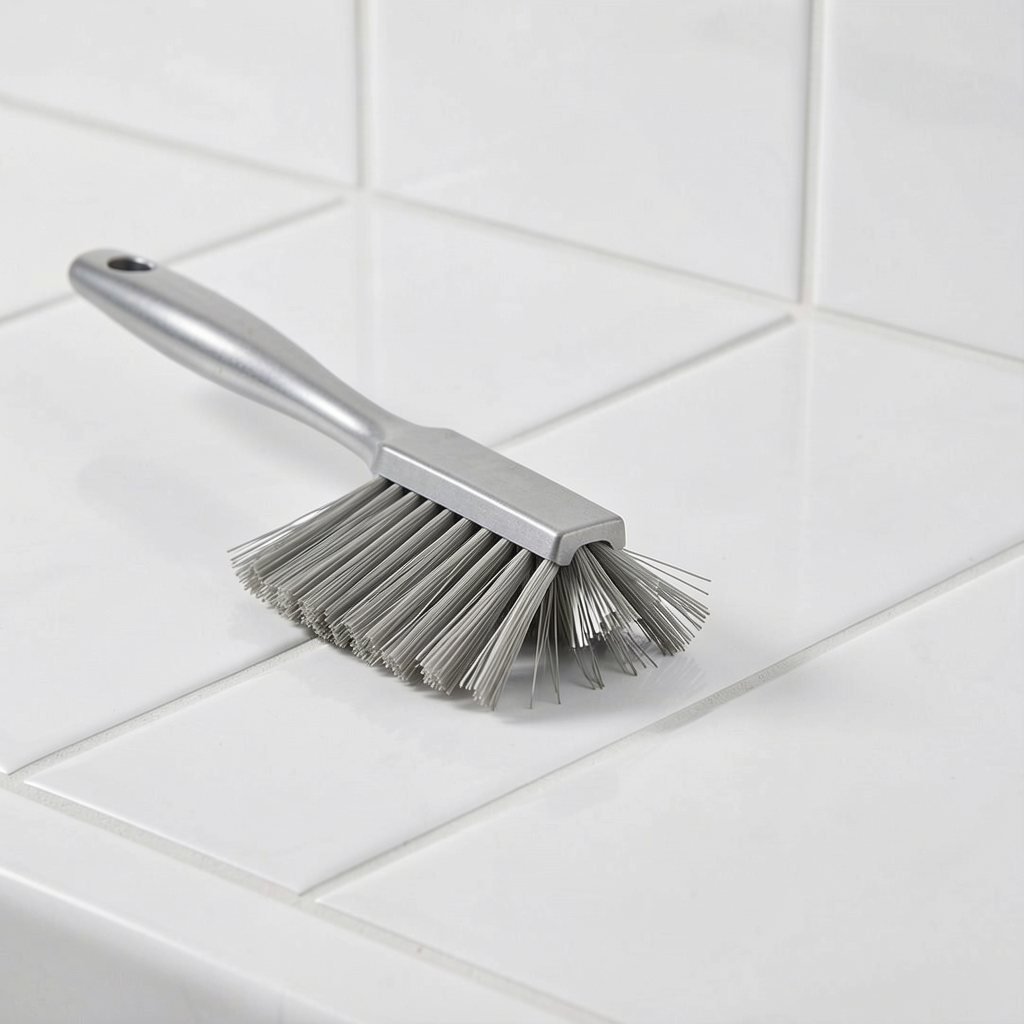 TileShine Plant-Based Bristle Grout Brush product photo
